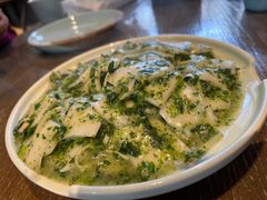 荠菜肉丝炒年糕-慈城年糕主题餐厅