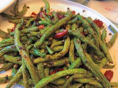 干煸四季豆-口福饺子烤鸭(恒大御湖庄园店)