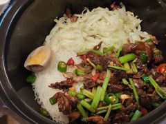 小炒拆骨肉拌饭-津市刘聋子粉馆岳阳总店