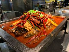 毛血旺烤鱼-探鱼·鲜青椒爽麻烤鱼(苏宁广场店)