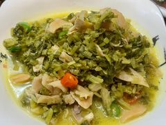 咸菜蚌肉-老地方369农家菜