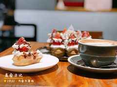 草莓忌廉华夫饼-BE BRIGHT KITCHEN(正佳广场店)