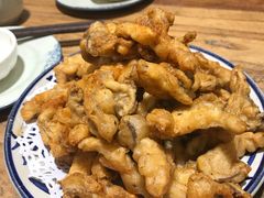 椒盐蘑菇-海富荣·锅贴·陕菜家常菜(阳光城店)