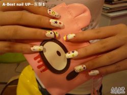 点击看大图 可爱女孩2-A-Best nail UP时尚美甲沙龙