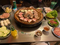 -老姐石板烧烤+铜炭火锅(总店)