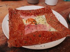 巴黎火腿鸡蛋芝士蘑菇可丽饼-RAC BAR(安福路店)