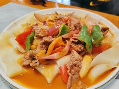 新疆拌面-河州春清真西北特色美食(虎踞路店)