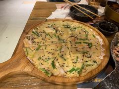 海鲜葱饼-冰川延边料理·炭烤串(原小木屋店)