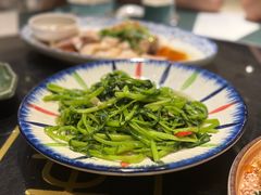 椒丝腐乳炒通菜-常来小聚·广州非遗传承餐厅(高德置地店)
