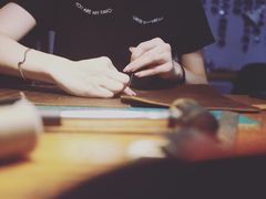 制作过程-零几体验diy皮具工作室(振业城店)