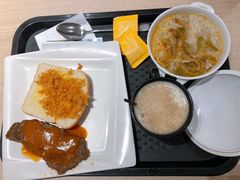 牛扒拼肉松厚多士-大家乐(广州宝岗店)