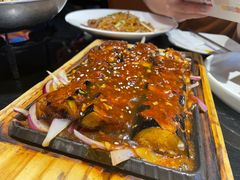铁板酿茄瓜-高第街56号港式餐厅·精选(世茂广场宽厚里大明湖店)