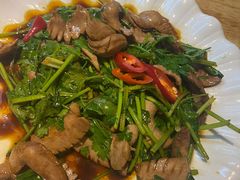 香菜拌猪腰-聪辉同安老美食饭店(大元路店)