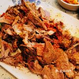 铁锅炖羊肉加个烤羊腿，简直了！！