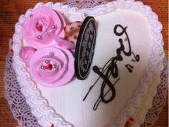 6寸小蛋糕，老公生日-红宝石·鲜奶小方(长阳店)