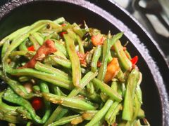 砂锅扁豆丝-李老爹香辣蟹(宣武门店)