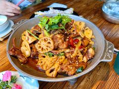 干锅蒜香小排骨-嘉禾·悦享餐厅(八方汇店)