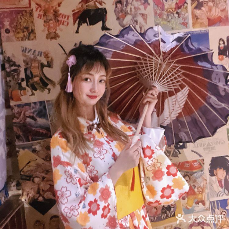 樱花妹妹的仪式感 ‖ 穿着和服恰日料耶✌🏻️