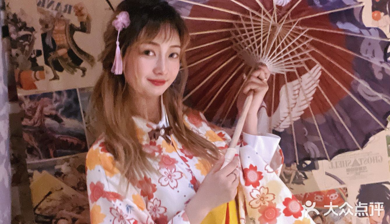 樱花妹妹的仪式感 ‖ 穿着和服恰日料耶✌🏻️