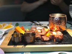 澳洲田园骰子牛肉-蜜桃花开·中西融合菜E&W(南长街店)