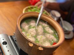 山泉水炖手工土猪肉丸子汤-老湘村·湖南土菜(天河维多利店)