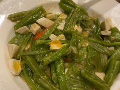 咸蛋黄炒空心菜-吉事利茶餐厅