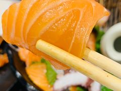 厚切三文鱼-不翻台·无国界铁板烧(北国先天下店)