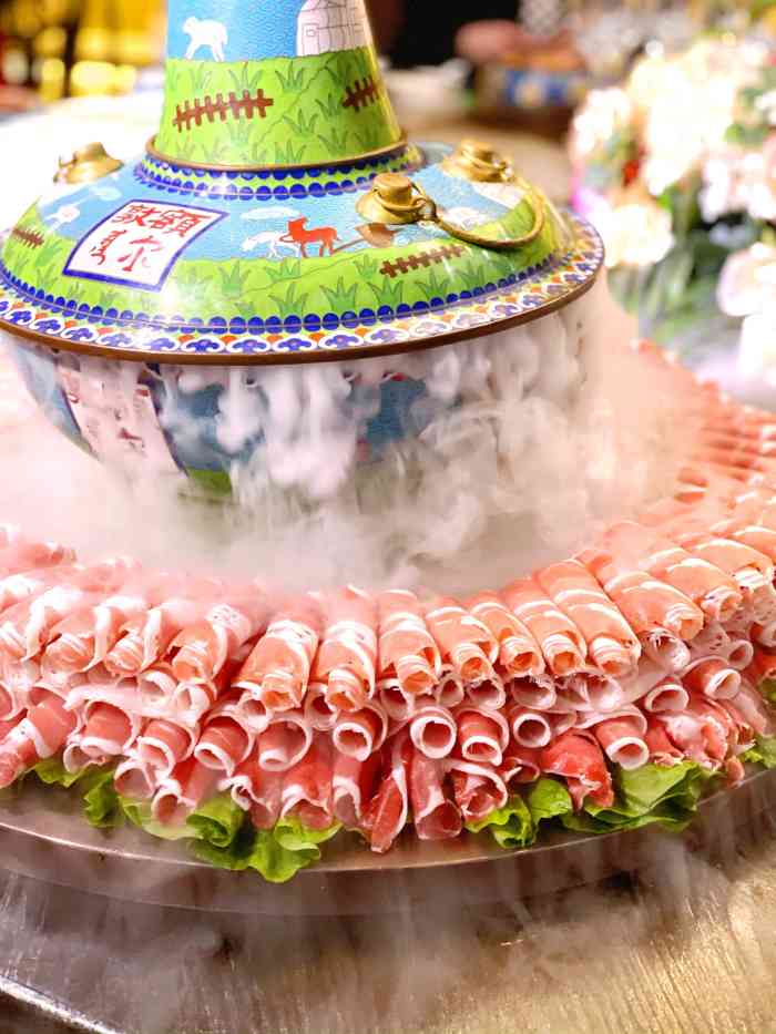 想涮羊肉搜到这家位置比较偏自驾过来的大厦有停车场