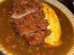 咖喱猪排蛋包饭-山杏yama-katsu·吉列炸物