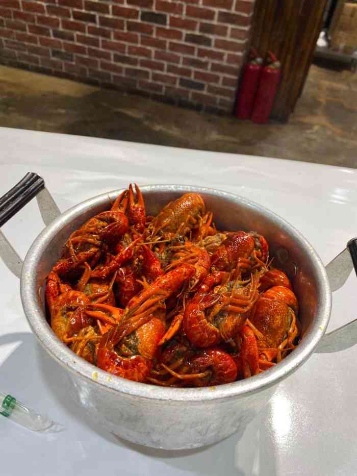 友锅卤虾总店-"看到大众上各种说虾子一般的点评我也是怕怕.