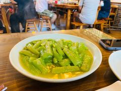 丝瓜毛豆-双塔老饭店