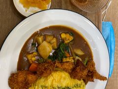 炸鸡块咖喱蛋包饭套餐-池奈·咖喱蛋包饭(熙地港店)