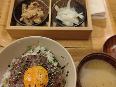 手作和牛肉饼丼饭定食-无印良品餐堂 MUJI Diner(成都太古里店)