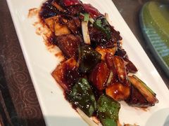 酱爆猪肝-东方明珠老上海8号餐厅