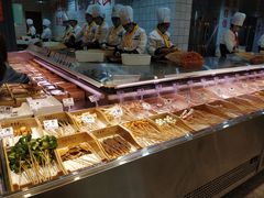 面包甜点陈列柜-阿串串老火锅(力盟店)