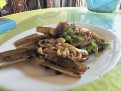 鼓椒炒圣子-淇沙湾渔村餐厅