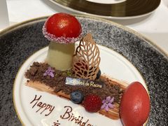 法式拿破仑佐树莓冰淇淋-Le Bistrot de Racine