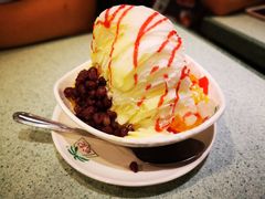 鲜杂果双色绵绵冰-松记糖水店(铜锣湾分店)