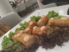 明太子酱虾肉油条-无招牌海鲜餐厅(滨海艺术中心店)