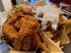 双拼炸鸡-富乐满韩国正宗炸鸡韩国料理(虹泉路店)