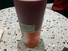 芝芝蓝莓双拼-喜茶(青岛金狮广场店)