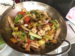 干锅鱿鱼-川湘阁(云创1986青年小镇店)