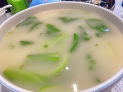 豆腐青蛤青菜汤-渔家海鲜舫(宝湖路店)