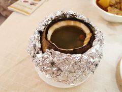 椰皇炖竹丝鸡-北海渔村酒楼·粤菜海鲜点心(新华店)