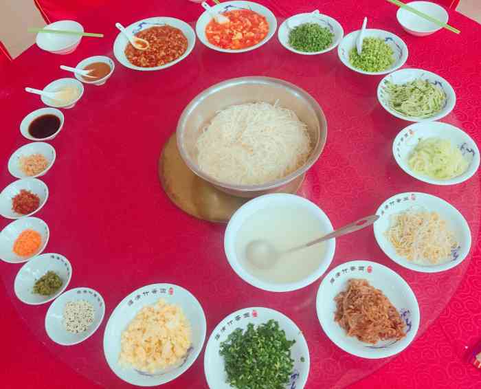 借了个楼这一桌其实是在家做的如果不想在家做可以去临清宾馆