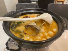 糟粕醋海鲜锅-香香海南菜餐厅