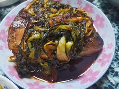 葱烧鱼头-白沙菜市场