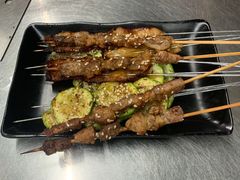 烤羊肉串-可汗草原碳烤羊腿(欧景城店)