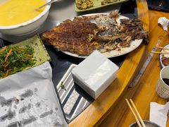 -北京龙庆四季香农家饭庄·灶台鱼·碳烤虹鳟鱼(龙庆峡店)