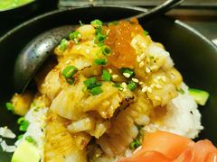比目鱼裙边盖饭-吟松日式料理(莘庄店)